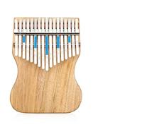 Beginners Kalimba B Tone Kalimba 17 Keys Full Veneer Camphor Wood With Instruction And Tune Hammer Portable Thumb Piano(17 pickup)