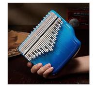 beginners kalimba Beech wood thumb piano portable professional instrument finger piano instrument 34 keys beginners cute instrument (Color : 2)