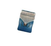beginners kalimba Butterfly Blue Professional 17-tone Cute Instrument Kalimba Thumb Piano Beginners Portable Instrument