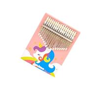 beginners kalimba Chromatic solid wood painted professional simple instrument 17 tone kalimba thumb piano finger piano