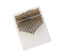 beginners kalimba Chromatic thumb piano kalimba 17-tone kalimba entry-level simple instrument finger piano for beginners (Color : White)