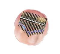 beginners kalimba Colorful kalimba thumb piano kalimba finger piano beginner portable easy to learn 17 tone acrylic