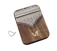beginners kalimba Entry-level musical instrument kalimba constellation pattern musical instrument black walnut 21-tone thumb piano box type
