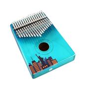 beginners kalimba Five-finger mini instrument Finger piano 3D painted Thumb piano 17-tone kalimba for beginners