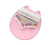 beginners kalimba Full set of accessories 17-tone kalimba beginners acrylic kalimba finger piano thumb piano (Color : 2)