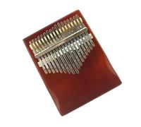beginners kalimba Full set of accessories chromatic thumb piano kalimba 17-tone kalimba entry-level simple instrument finger piano (Color : Red)