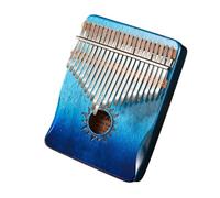 beginners kalimba Gradient blue 21 tone kalimba thumb piano mahogany core finger piano kalimba musical instrument