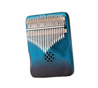 beginners kalimba Gradient blue thumb piano 17 tone finger piano small musical instrument kalimba beginner thumb piano