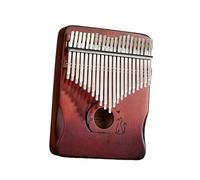 beginners kalimba Gradient Brown Mahogany Thumb Piano 21-Tone Professional Chromatic Kalimba