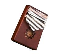beginners kalimba Hand guard expensive coffee color chromatic scale 17-tone thumb piano Kalimba Kalimba beginners finger piano portable