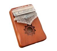 beginners kalimba Hand guard retro color chromatic scale 17 tone thumb piano Kalimba Kalimba beginner finger piano portable