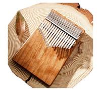 Beginners Kalimba Kalimba 17 Keys Instrument No Sound Hole Solid Wood Acacia Walnut Professional Kalimba Rosewood Musical For Beginner(Acacia)