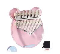 beginners kalimba Kalimba Professional Transparent Acrylic Thumb Piano Kalimba Portable Professional Finger Chromatic Cute Instrument (Color : 1)