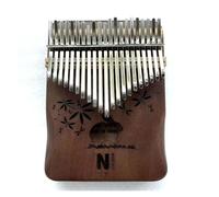 beginners kalimba Kalimba thumb piano 17-tone portable easy-to-learn finger piano for male and female beginners (Color : 2)