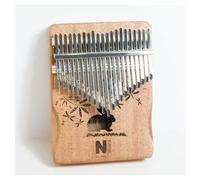 beginners kalimba Kalimba thumb piano 17-tone portable easy-to-learn finger piano for male and female beginners (Color : 5)