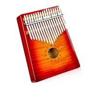 beginners kalimba Kalimba17 tiger pattern maple sun color simple and easy to learn entry musical instrument thumb piano