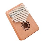 beginners kalimba Log color chromatic scale 17 tone thumb piano Kalimba Kalimba beginner finger piano portable