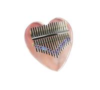 beginners kalimba Love style thumb piano kalimba 17 tone beginners acrylic colorful kalimba finger piano