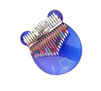 beginners kalimba Magic blue thumb piano kalimba 17 tone beginner acrylic colorful kalimba finger piano