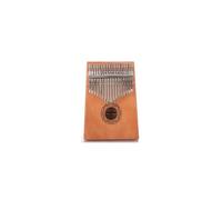 beginners kalimba Mahogany moiré wood color 17-tone thumb piano finger piano portable musical instrument