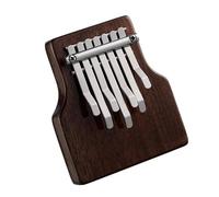 Beginners Kalimba Mini 7 Key Kalimba Thumb Piano Full Veneer Solid Wood Black Walnut Wood Kalimba Beginners Keyboard Instrument