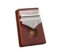 beginners kalimba Portable 17 Key Kalimba Thumb Piano Wooden Piano Instrument for Beginners (Color : 8)