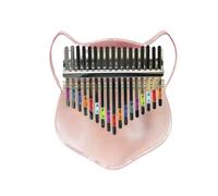 beginners kalimba Portable and easy to learn 17-tone acrylic thumb piano kalimba for beginners colorful kalimba finger piano