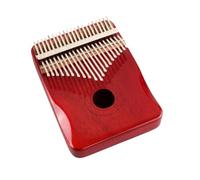 beginners kalimba Red 21-tone kalimba box-type fine-key thumb piano portable instrument finger piano for beginners