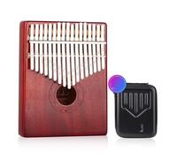 beginners kalimba Red brown mahogany core all-veneer kalimba thumb piano 17-tone finger piano portable musical instrument