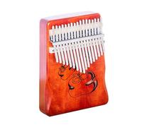 beginners kalimba Retro color 17 tone thumb piano wooden box type kalimba finger piano