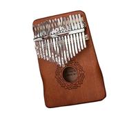 beginners kalimba Retro color hand guard chromatic scale 17 tone thumb piano Kalimba beginners finger piano portable