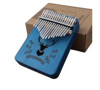 beginners kalimba Rosewood kalimba musical instrument portable professional chromatic card thumb cute musical instrument for beginners (Color : 1)