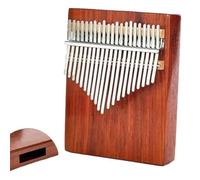 beginners kalimba Rosewood Thumb Piano 21 Key Beginners Cute Instrument Portable Professional Instrument chromatic thumb piano (Color : 21-tone safflower)