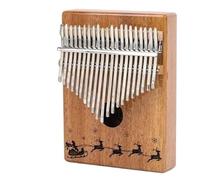 beginners kalimba Rosewood Thumb Piano 21 Key Beginners Cute Instrument Portable Professional Instrument chromatic thumb piano (Color : 21-tone blossom)