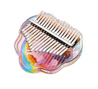 beginners kalimba Thumb piano 17 painted kalimba thumb piano acrylic small musical instrument cute musical instrument portable