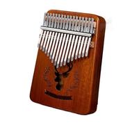 beginners kalimba Thumb piano 17 tone kalimba retro single board finger piano kalimba (Color : 2)