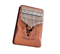 beginners kalimba Thumb piano 17 tone mahogany acacia kalimba musical instrument (Color : 2)