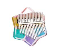 beginners kalimba Two-finger piano acrylic kalimba thumb piano 17-tone kalimba piano finger piano (Color : 3)