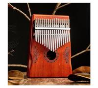 beginners kalimba Veneer Mahogany Chromatic Piano Instrument Limba Cute Instrument Portable Marimba Mini Thumb (Color : 4)