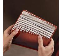beginners kalimba Veneer thumb piano instrument beech wood veneer finger chromatic scale cute musical instrument portable piano kalimba (Color : 1)