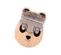 beginners kalimba Wood color chromatic 17 tone kalimba 17 tone thumb piano thumb piano 17 mahogany core thumb piano