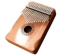 beginners kalimba Wooden crafts ornaments 17-tone thumb piano kalimba for beginners (Color : 3)