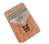 beginners kalimba Yue bell log color chromatic scale 17 tone thumb piano Kalimba beginners finger piano portable