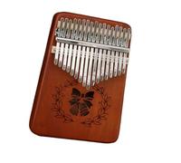 beginners kalimba Yue Bell retro color chromatic scale 17 tone thumb piano Kalimba Kalimba beginner finger piano portable