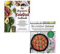 Beginners keto diet cookbook collection 2 books set by martina slajerova