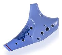 Beginners Practice The 12-Hole Alto C Ocarina Chinese Style Creative Gradient Submarine Wind Instrument Unique Gift (Color : Purple Size : AC)