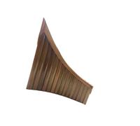 Beginner's professional wooden pallet 15-tube pan flute national musical instrument in C key and G key (Color : G)