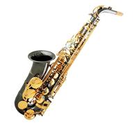 Beginners Saxophone Alto Saxophone E Flat Brass Black Nickel Gold Craftsmanship Features Advanced Model Black Nickel Gold