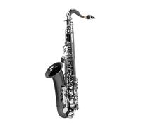 Beginners Saxophone Black Nickel-plated Tenor Saxophone B Flat Brass Saxophone Beginners Playing Western Wind Instruments