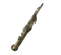 Beginners saxophone Treble Saxophone B Flat Retro Sax Antique Copper Shell Key Musical Instrument With Case Gloves
